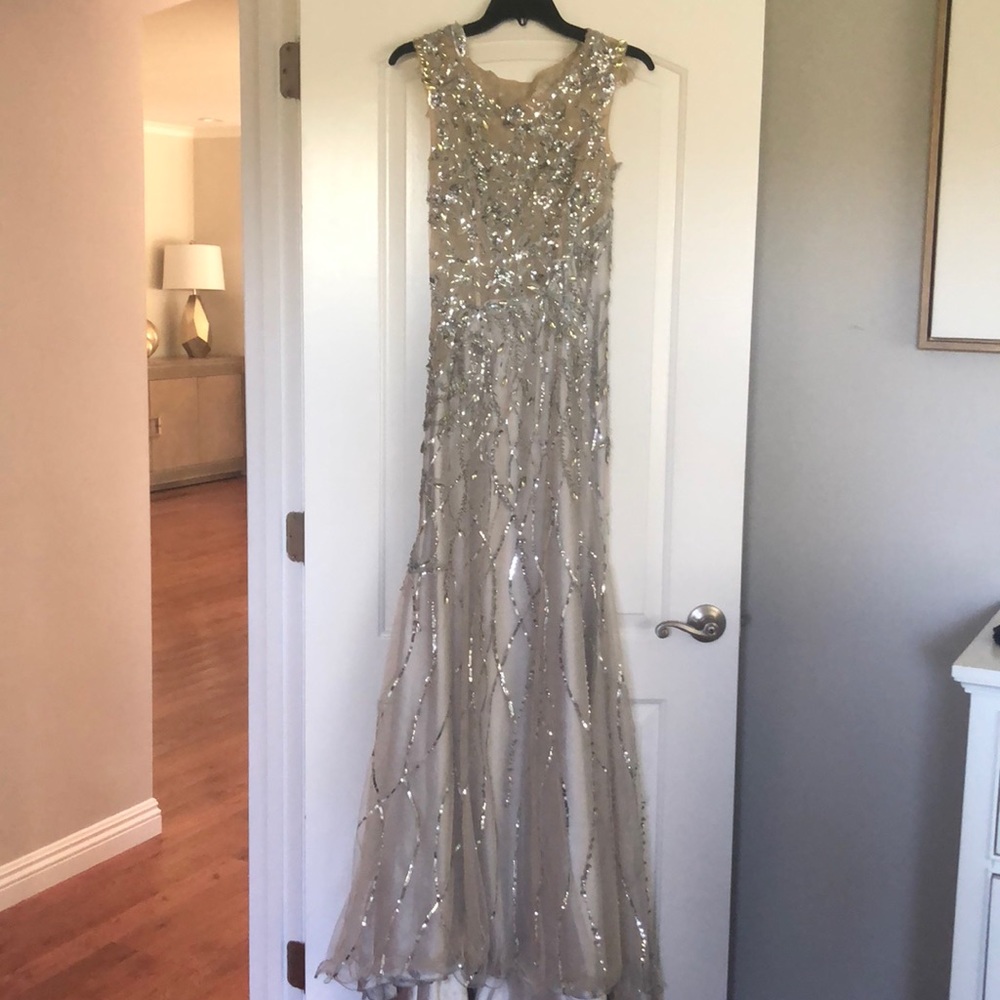 MUSANI GOLD evening gown